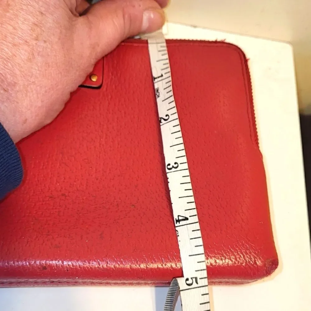 Kate Spade New York Red Leather Wristlet Wallet/Bag Great Condition! Ret.$145